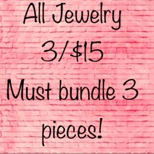 Jewelry Sale 3 for $15